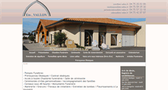 Desktop Screenshot of ets-vallon.fr